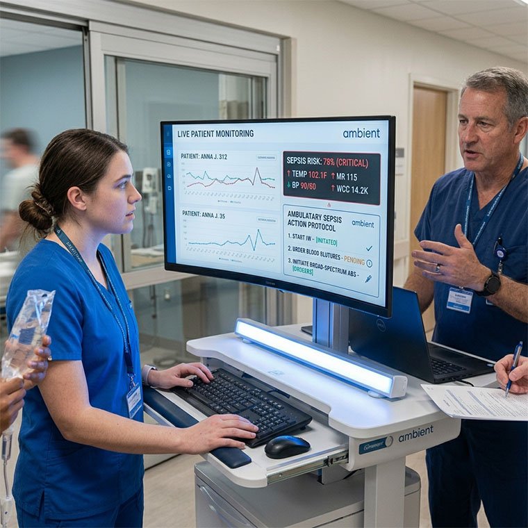Real-Time Sepsis Detection That Drives Action, Not Just Alerts